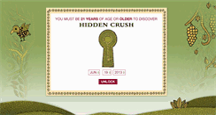 Desktop Screenshot of hiddencrushwines.com