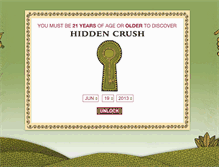 Tablet Screenshot of hiddencrushwines.com